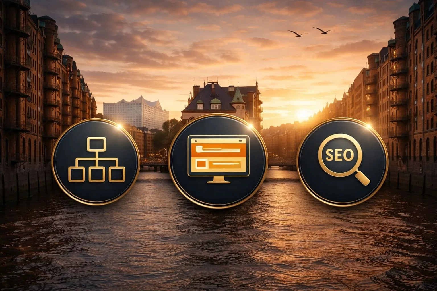 Leistungen im Webdesign in Hamburg – Struktur, Design und SEO